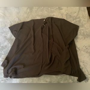 Black cardigan/poncho